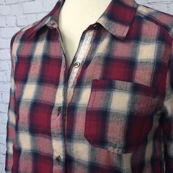 HEM & THREAD  button down shirt - Picture 1 of 7